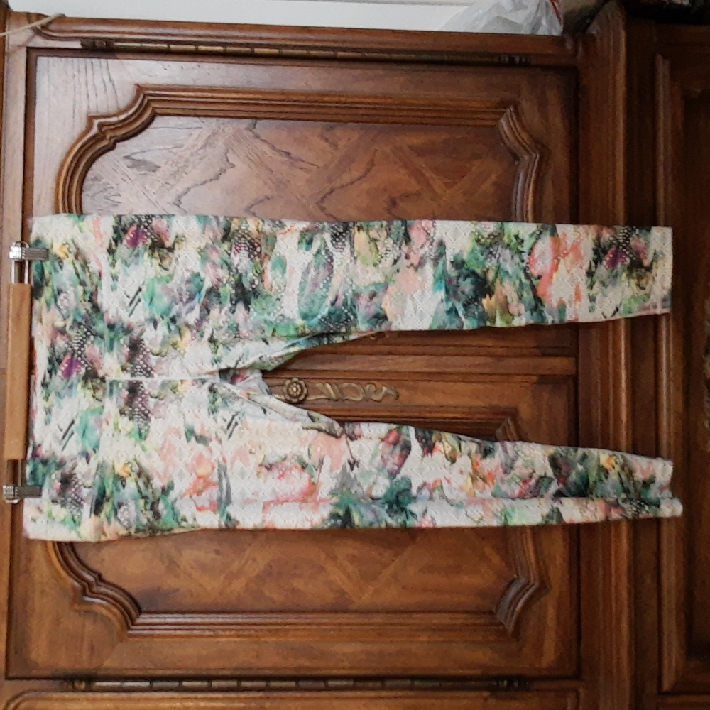prAna Multicolor Print Yoga Leggings, Size XL